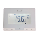 Bravo Glam 93003110 Cronotermostato Digitale Display 3.78'' Programmazione Automatica O Manuale