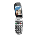 Brondi Amico Comfort Nero Opaco Telefono Cellulare Senior