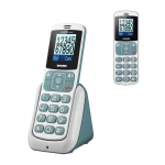 Brondi Amico Home Bianco/Grigio Telefono Cellulare Senior