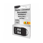 Bravo Magiko 1 Universal 90502190 Radiocomando Apricancello Rolling Code Autoapprendente