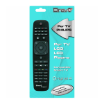 Bravo Original 4 90202050 Telecomando Compatibile Fedelmente Riprodotto Per TV Philips