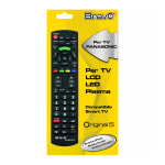 Bravo Original 5 90202051 Telecomando Compatibile Fedelmente Riprodotto Per TV Panasonic