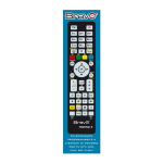 Bravo Techno 3 92602666 Telecomando Programmabile A 3 Banchi Di Memoria Per TV / Vcr / Dvd Player / Dtt / Sky