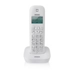 Brondi Gala Bianco Telefono Cordless Eco Dect Dect Gap Sveglia