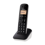Panasonic Kx-Tgb610Jt Nero/Bianco Telefono Cordless Impugnatura Antiscivolo Autonomia In Chiamata 18H