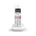 Gigaset E290 Bianco Telefono Cordless Senior Vivavoce Tasti Grandi