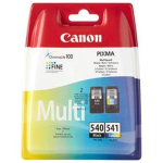 Canon Pg-540 Black + Cl-541 Tri-Color 5225B006 Cartuccia Originale Multipack