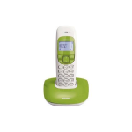 Brondi Nice Bianco/Verde Telefono Cordless Vivavoce Eco Dect Sveglia