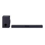 Lg Sqc1 Soundbar 2.1 160W Subwoofer Wireless Bluetooth Dolby Digital Audio