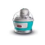 Ariete Ice Cream Maker Party Time 0643/01 Gelatiera Cestello Refrigerante Doppio Isolamento 12W Celeste