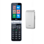 Brondi Boss 4G Bianco Telefono Cellulare Senior