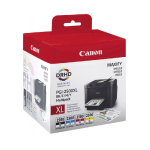 Canon Pgi-2500Xl Black + Tri-Color 9254B004 Cartuccia Originale Multipack Ad Alta Efficienza
