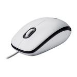 Logitech M100 910-005004 Mouse Wired Usb White