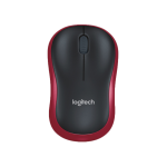 Mouse Logitech M185 Wireless Red 910-002240