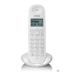 Brondi Lotus Bianco Telefono Cordless Eco Dect Dect Gap Sveglia