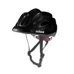 Nilox Casco Bambino Nero Con Luce LED Integrata Per Monopattino E Bici Nxhelmetkid