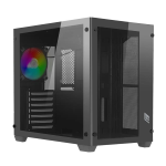 Noua Vision Z101 Case Mid Tower Nero Frontale E Side In Vetro Doppia Camera Ventola Argb