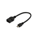 Cavo Adattatore Usb 2.0 Otg 20Cm Black