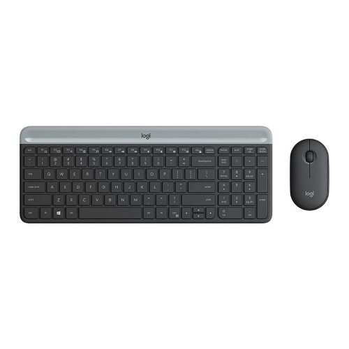 Tastiera Logitech Mk470 Wireless Con Mouse Bk 920-009196