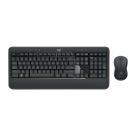 Tastiera Logitech Mk540 Advanced Wireless Con Mouse Bk 920-008679