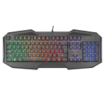 Trust Gxt 830-Rw Avonn 22280 Tastiera Gaming Wired Con LED Rgb