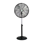 Dpm Austro Fd45M Ventilatore A Piantana In Metallo Pala 45 Cm 60W