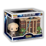 Funko Pop! Town: Back To The Future Doc Brown W/Clock Tower #15
