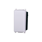 Ettroit Deviatore Unipolare Basculante 16A Serie Starlight Bianco Ev0801 Compatibile Vimar Plana