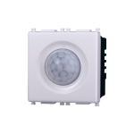 Ettroit Sensore Di Movimento 2 Posti Serie Starlight Bianco Ev1801 Compatibile Vimar Plana