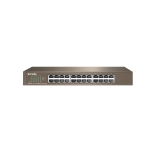 Tenda Teg1024D Rack Switch 24 Porte Gigabit 10/100/1000 Mbps Chassis Metallo