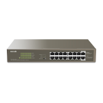 Tenda Teg1116P-16-150W Desktop Switch 16 Porte Poe Lan Gigabit