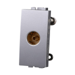 Ettroit Connettore TV Femmina Serie Space Grigio Lg2251 Compatibile Bticino Living
