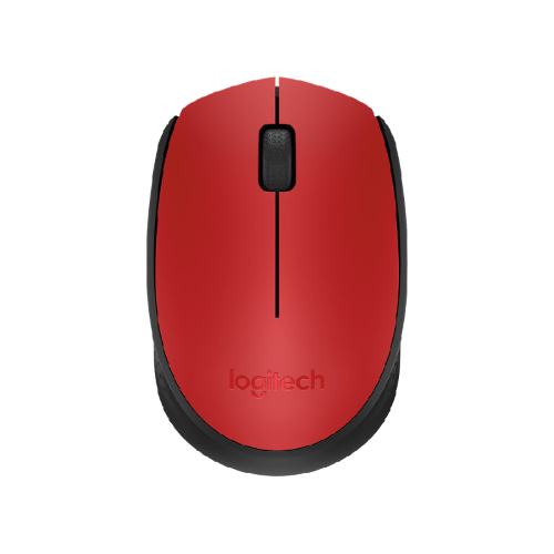 LOGITECH Mouse Logitech M171 Wireless Red 910-004641