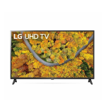 Tv Color 43" Lg 43Uq75003Lf LED Ultrahd 4K Smart TV Wifi Dvb-T2/S2 Black EUro