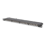 Pannello Patch Digitus 24 Porte Cat6 0,5 Unita' Schermato Dn91624Sslsh