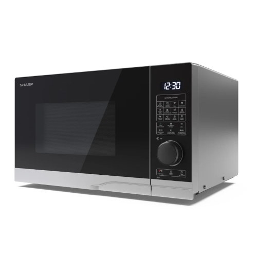 Forno A Microonde Digitale Sharp Yc-Pc284Ae-S 28Lt 1250 Watt Grill Defrost  Timer