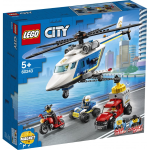 Lego 60243 Inseguimento Sull`Elicottero Della Polizia City