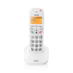 Cordless Brondi Bravo Bright White Tasti Grandi - Vivavoce - Display Retroilluminato