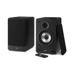 Sharp Cp-Ss30(Bk) Altoparlanti Attivi Da Desktop 60W Rms Chassis Legno Bluetooth 5.0 Usb Black