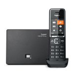 Gigaset Comfort 550A Ip Base (Nero) Telefono Cordless Voip Vivavoce Segreteria