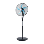 Ardes Easy (Ar5Ea50Pb) Ventilatore A Piantana 50 Cm Con Base Tonda