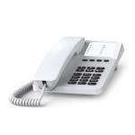 Gigaset Desk 400 Bianco Telefono Corded Compatibile Centralini Telefonici E Apparecchi Acustici
