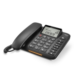 Gigaset Dl380 Nero Telefono Corded Display Vivavoce Tasti Grandi