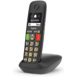 Gigaset E290 Nero Telefono Cordless Senior Vivavoce Tasti Grandi