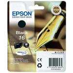 Epson T16 Black C13T16214010 Cartuccia Originale