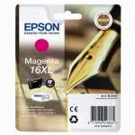 Epson T16Xl Magenta C13T16334010 Cartuccia Originale Ad Alta Efficienza