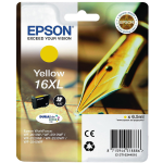 Epson T16Xl Yellow C13T16344010 Cartuccia Originale Ad Alta Efficienza