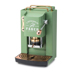 Faber Pro Deluxe Macchina Per Caffe Con Pressacialda In Ottone Telaio Interamente In Acciaio Verde Acido Opaco