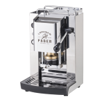 Faber Pro Total Inox Basic Macchina Per Caffe' Pressacialda In Ottone Elettrovalvola E Termostato 95 Telaio In Acciaio