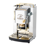 Faber Pro Deluxe Macchina Per Caffe Con Pressacialda In Ottone Telaio Interamente In Acciaio Inox